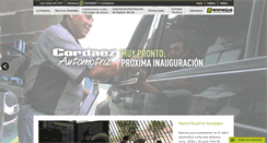 Desktop Screenshot of cordaezautomotriz.com