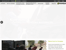 Tablet Screenshot of cordaezautomotriz.com